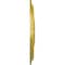 Ekena Millwork Oslo Ceiling Medallion (Fits Canopies up to 7 5/8"), Hand-Painted Rich Gold, 38 3/8"OD x 2 7/8"P CM38OSRGS - alternate 4